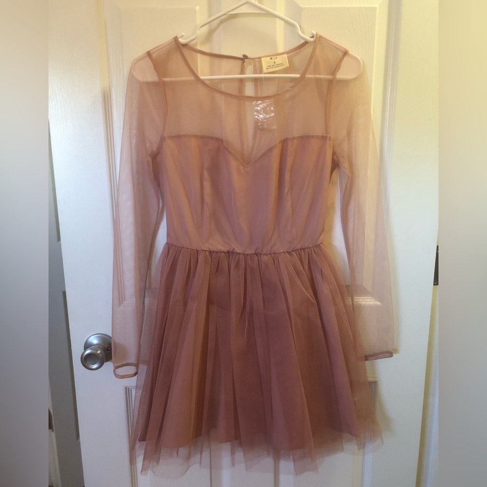 FREE PEOPLE Blush Pink Dress